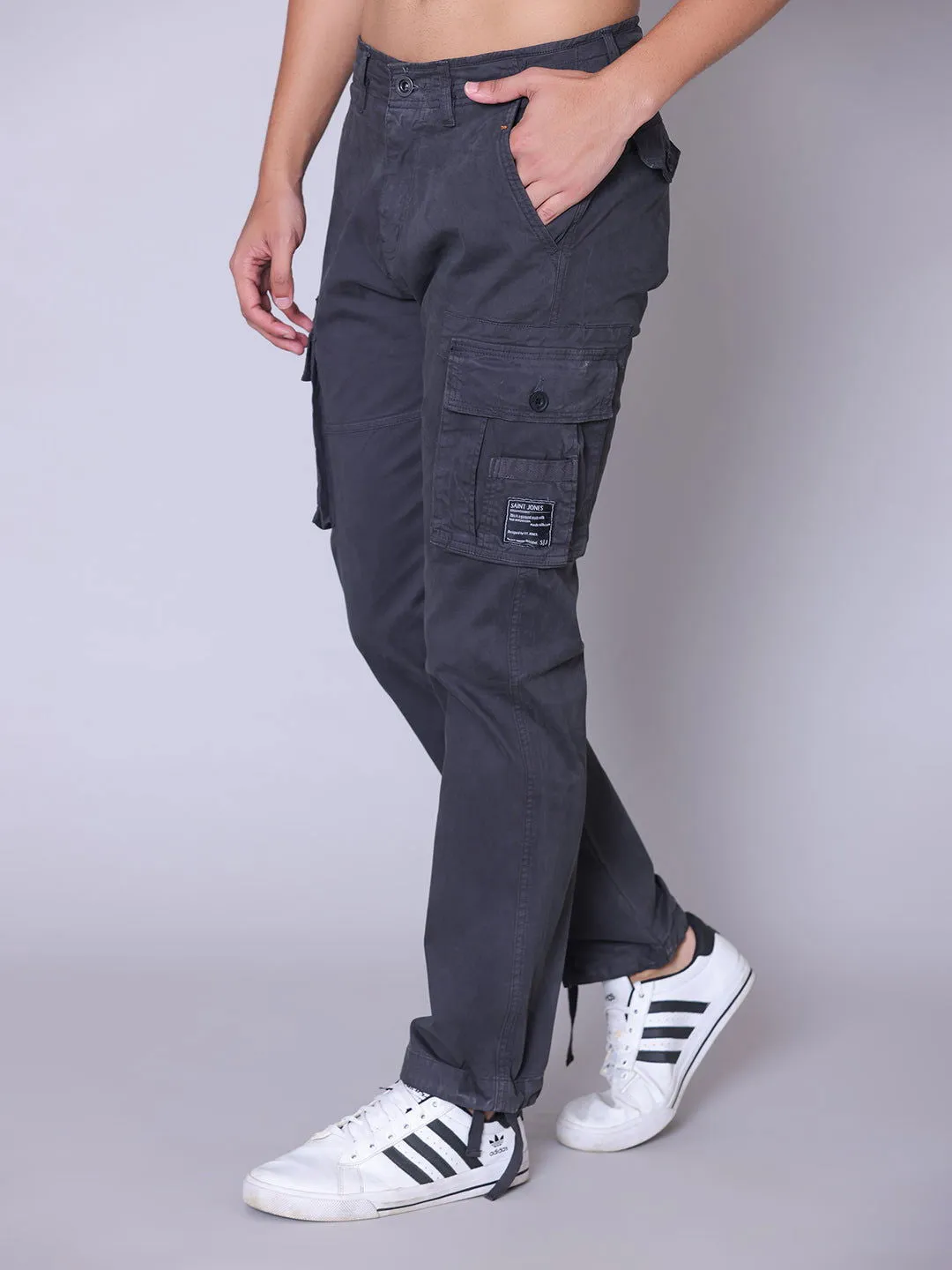 7 Pockets Cargo-Dark Grey