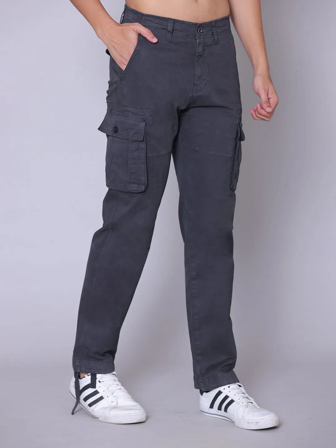 7 Pockets Cargo-Dark Grey