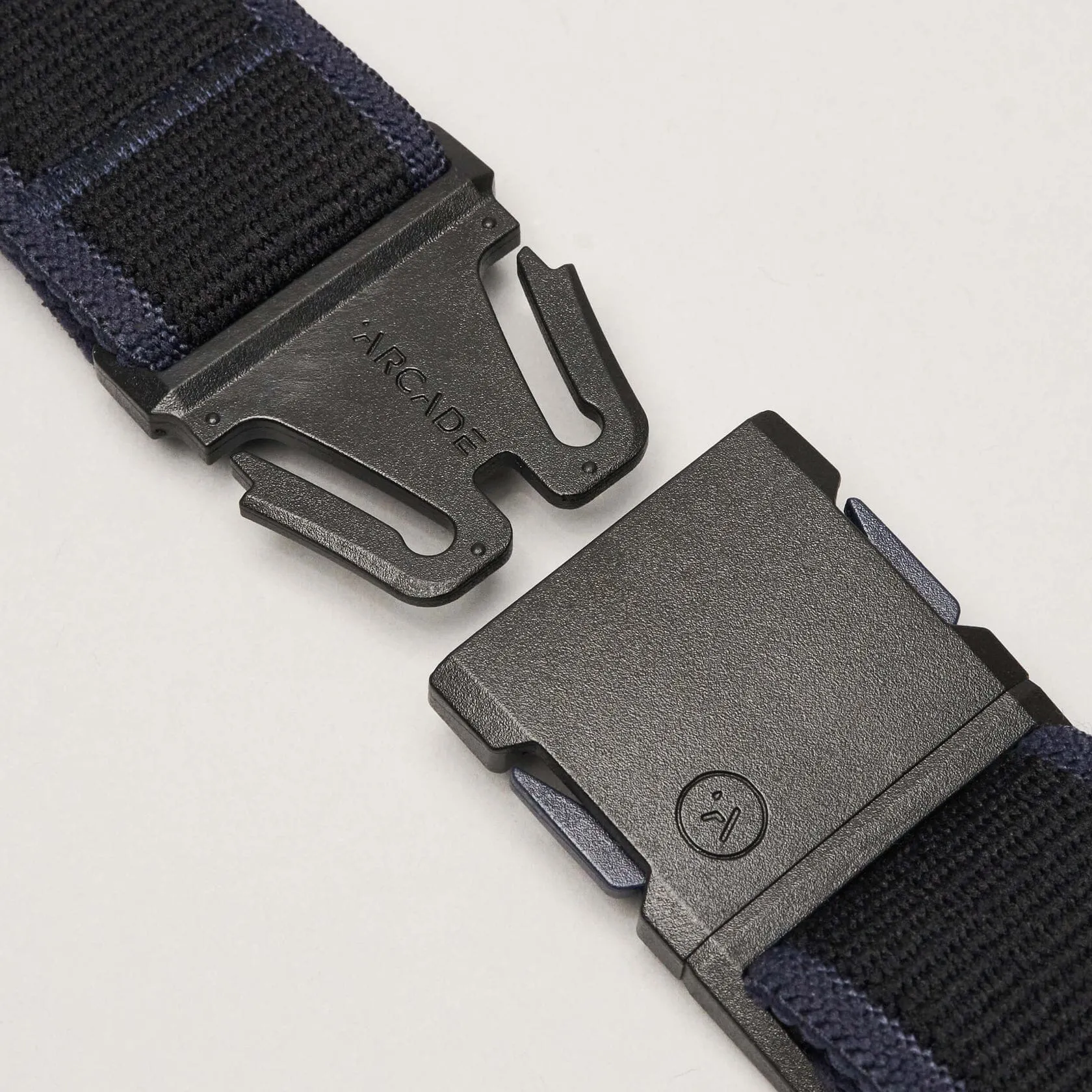 ARCADE Carto Slim Stretch Belt Black/Navy