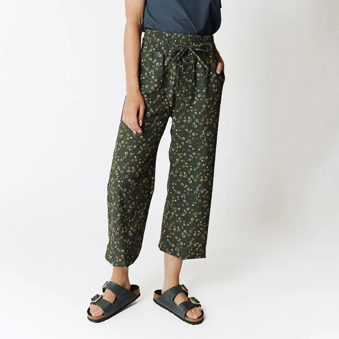 Audrey Wide Leg Pants, Flora