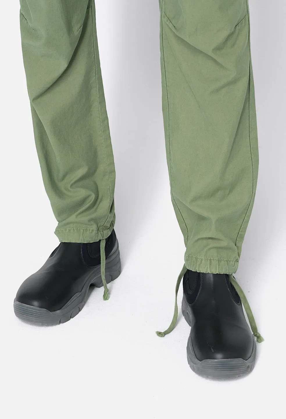 Back Sateen Cargo Pants / Olive