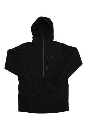 Black Diamond Mens Coefficient 1/4 Zip Fleece Hoody