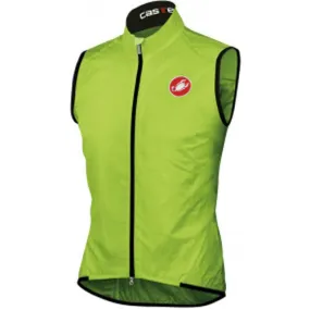 Castelli Mens Leggero Vest - Lime Green