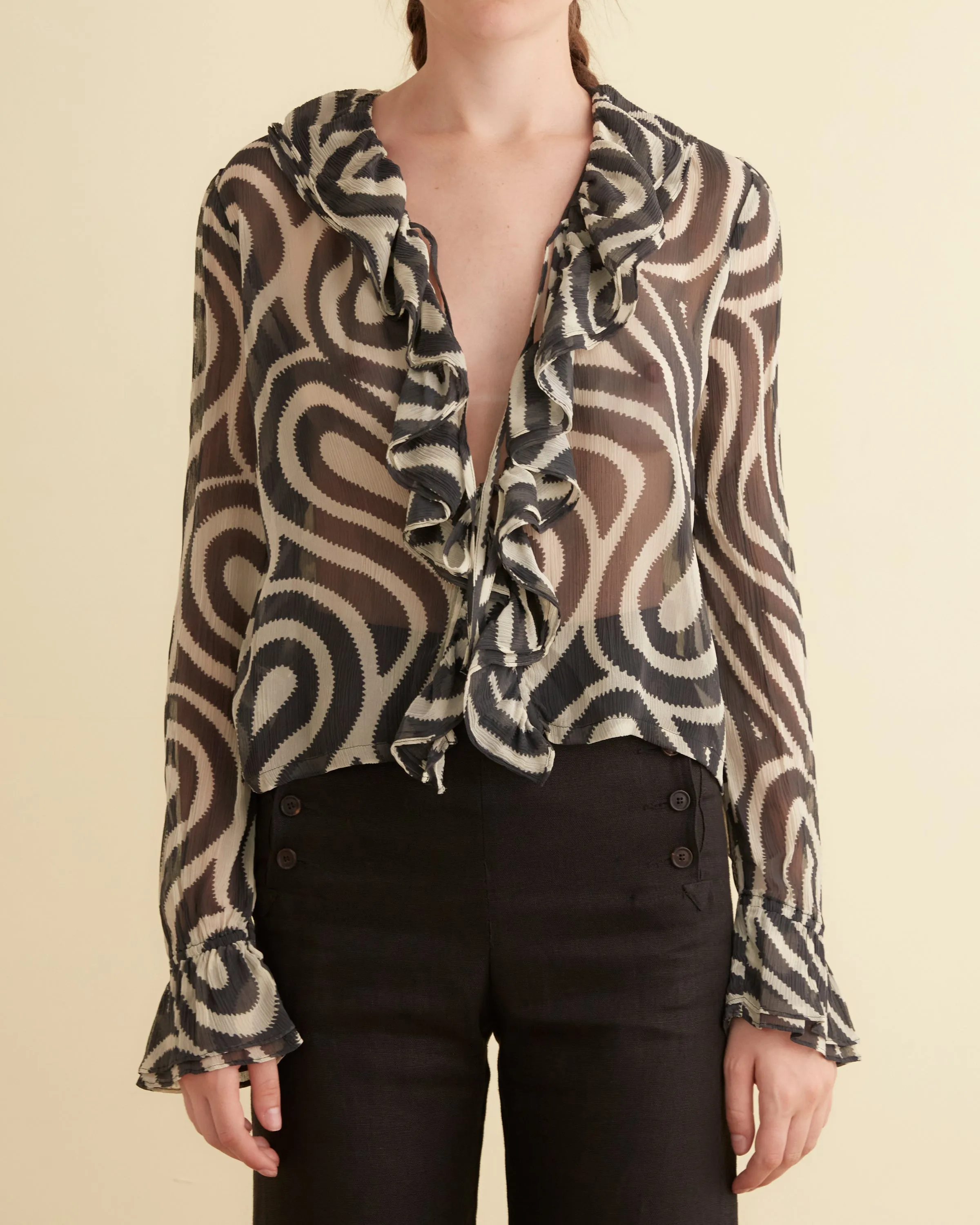 Comber Print Blouse