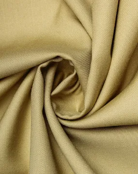 Cream Plain Design 2Woolen Suiting Fabric