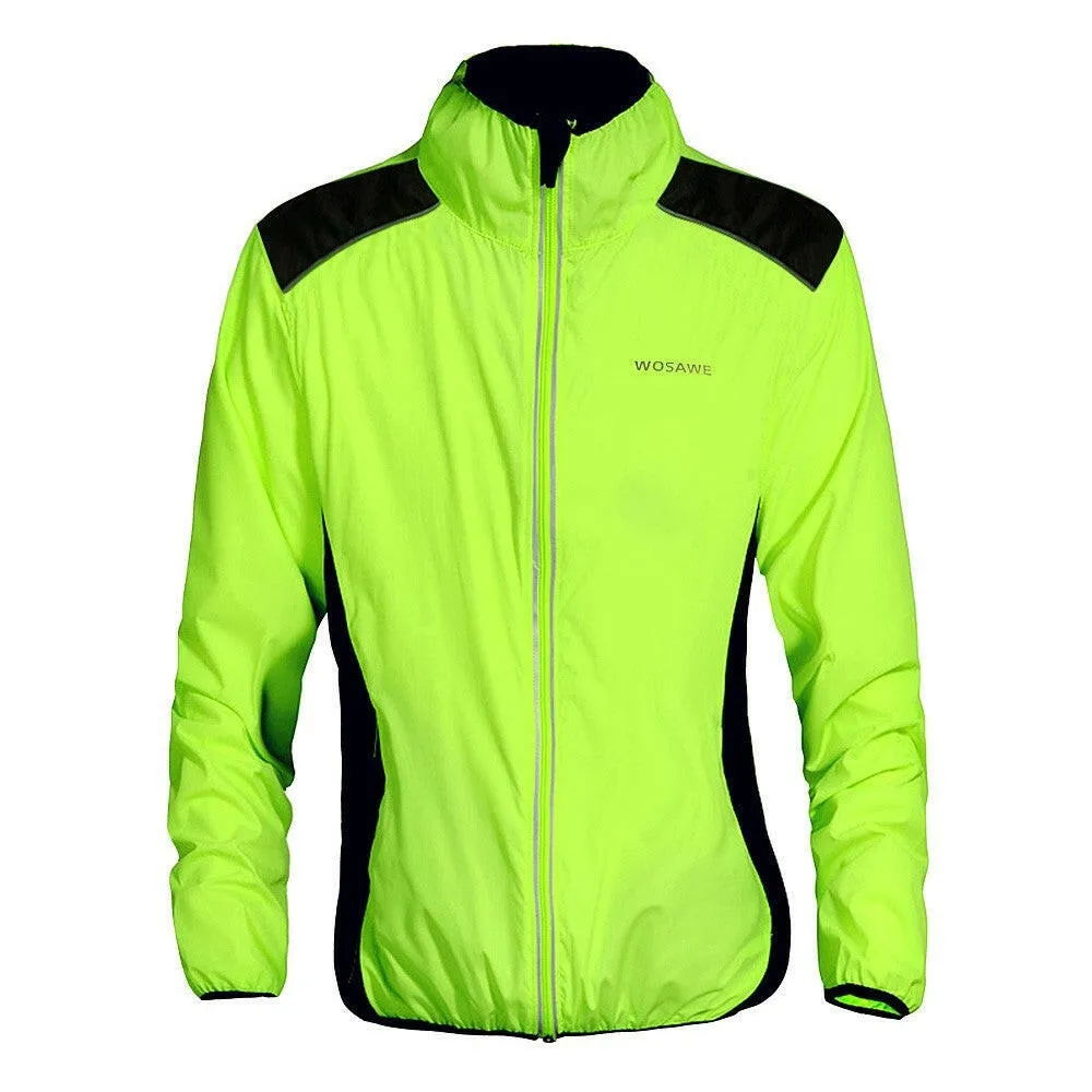 Cycling Jersey Riding Breathable Jacket Cycle Clothing Bike Long Sleeve Wind Coat