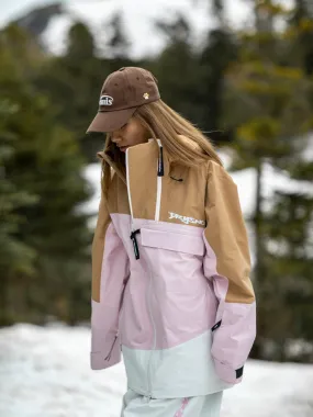 Drysnow Pink Patchwork 3L Ski Jacket - Unisex