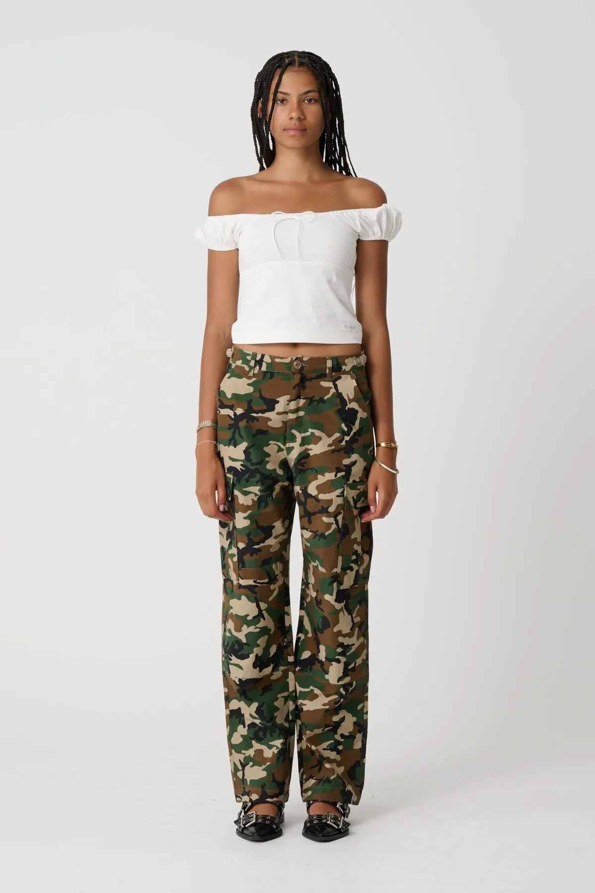 EASY CARGO PANT - Camo