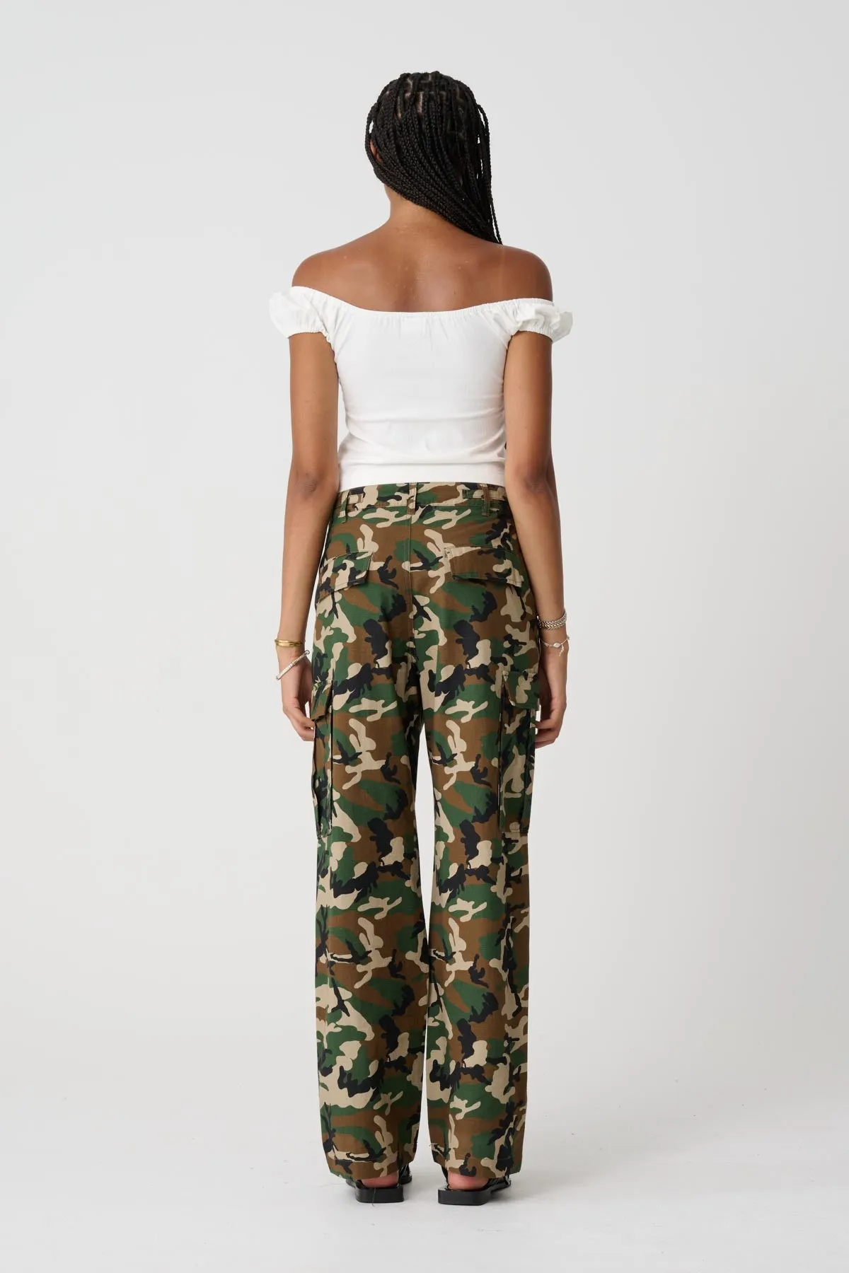 EASY CARGO PANT - Camo