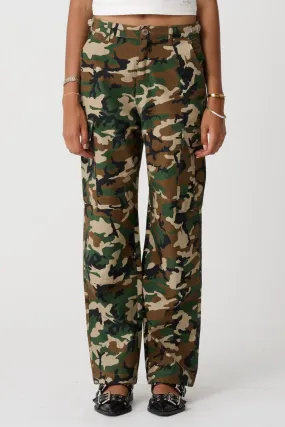 EASY CARGO PANT - Camo