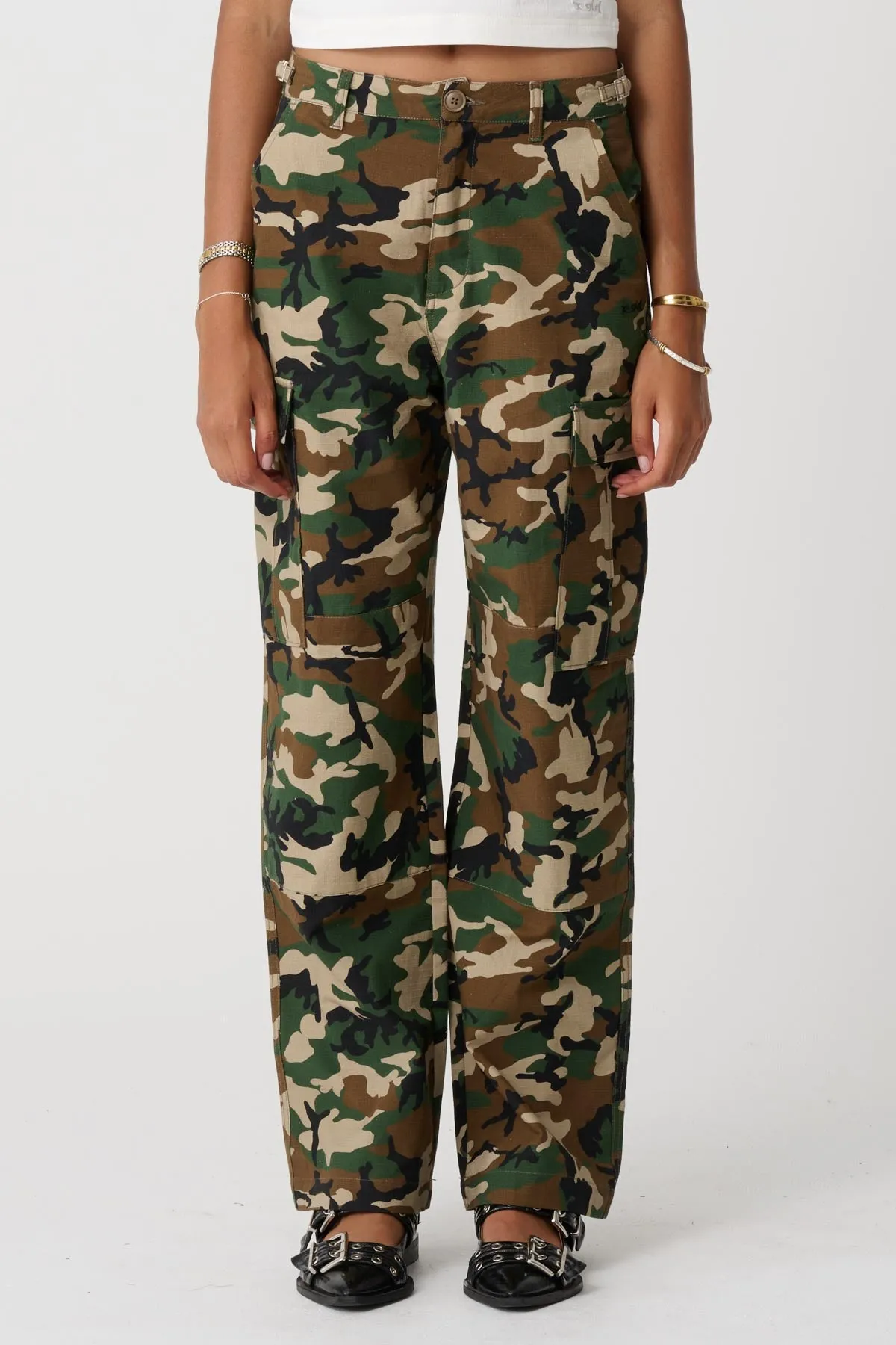 EASY CARGO PANT - Camo