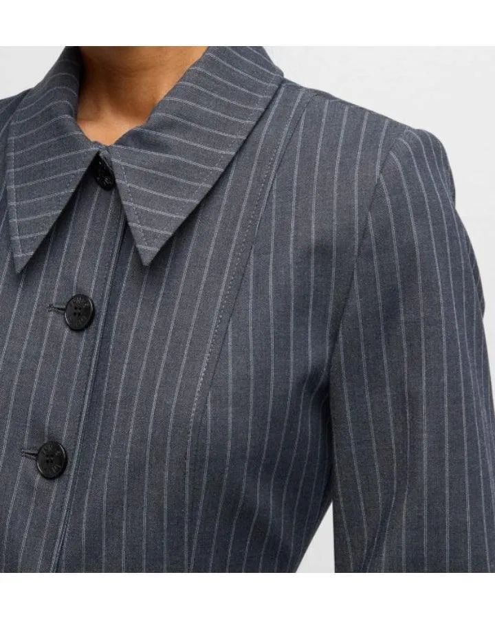 Ganni Pinstripe Blazer