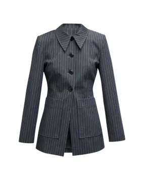 Ganni Pinstripe Blazer