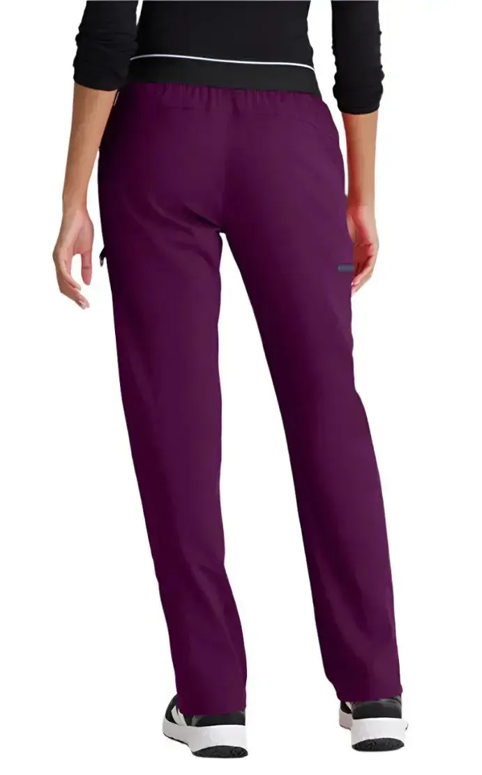 Grey's Anatomy™ by Barco  Kim 3-Pocket Mid-Rise Straight Leg Scrub Pant-Tall