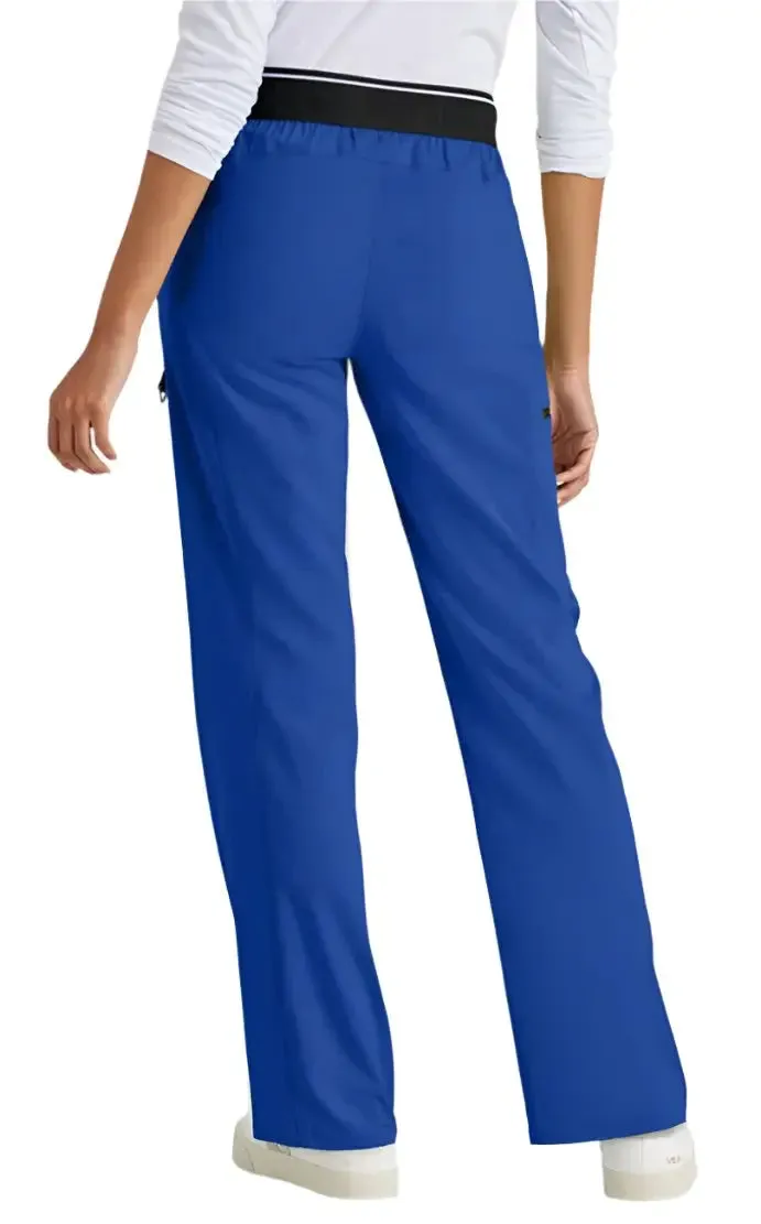 Grey's Anatomy™ by Barco  Kim 3-Pocket Mid-Rise Straight Leg Scrub Pant-Tall