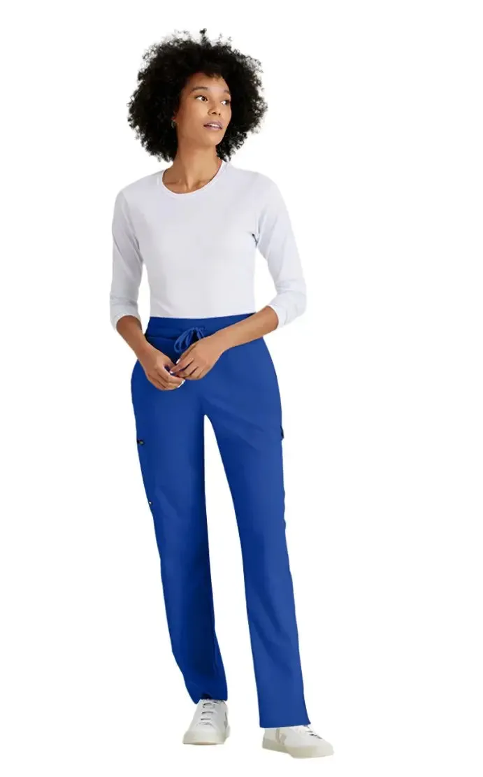 Grey's Anatomy™ by Barco  Kim 3-Pocket Mid-Rise Straight Leg Scrub Pant-Tall