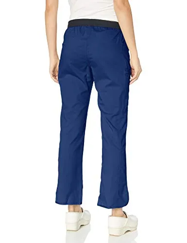 HeartSoul 20101A Scrubs Women's Head Over Heels so in Love Low Rise Pull-on Pant