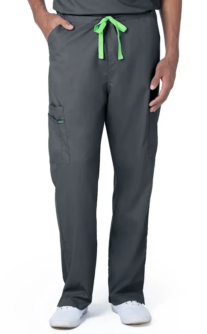 Landau ProFlex Unisex Straight-Leg Cargo Scrub Pants - Tall & Petite