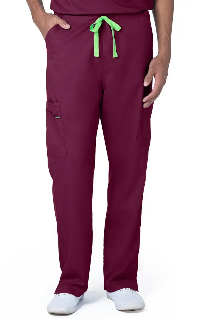 Landau ProFlex Unisex Straight-Leg Cargo Scrub Pants - Tall & Petite