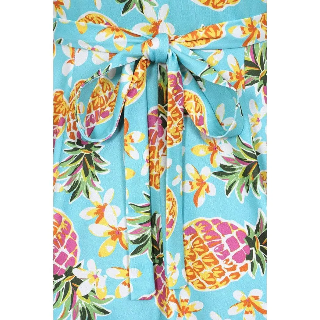 Lyra Mini Dress - Pineapples