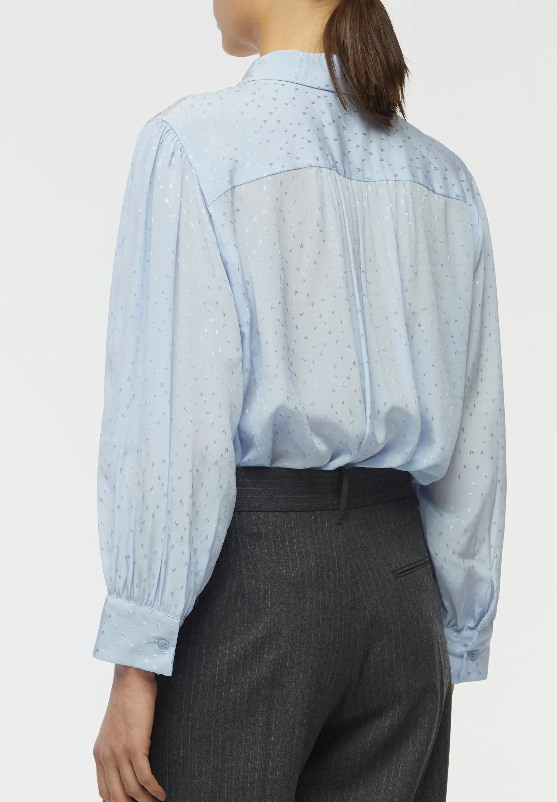 Masset Shirt in Iced Blue