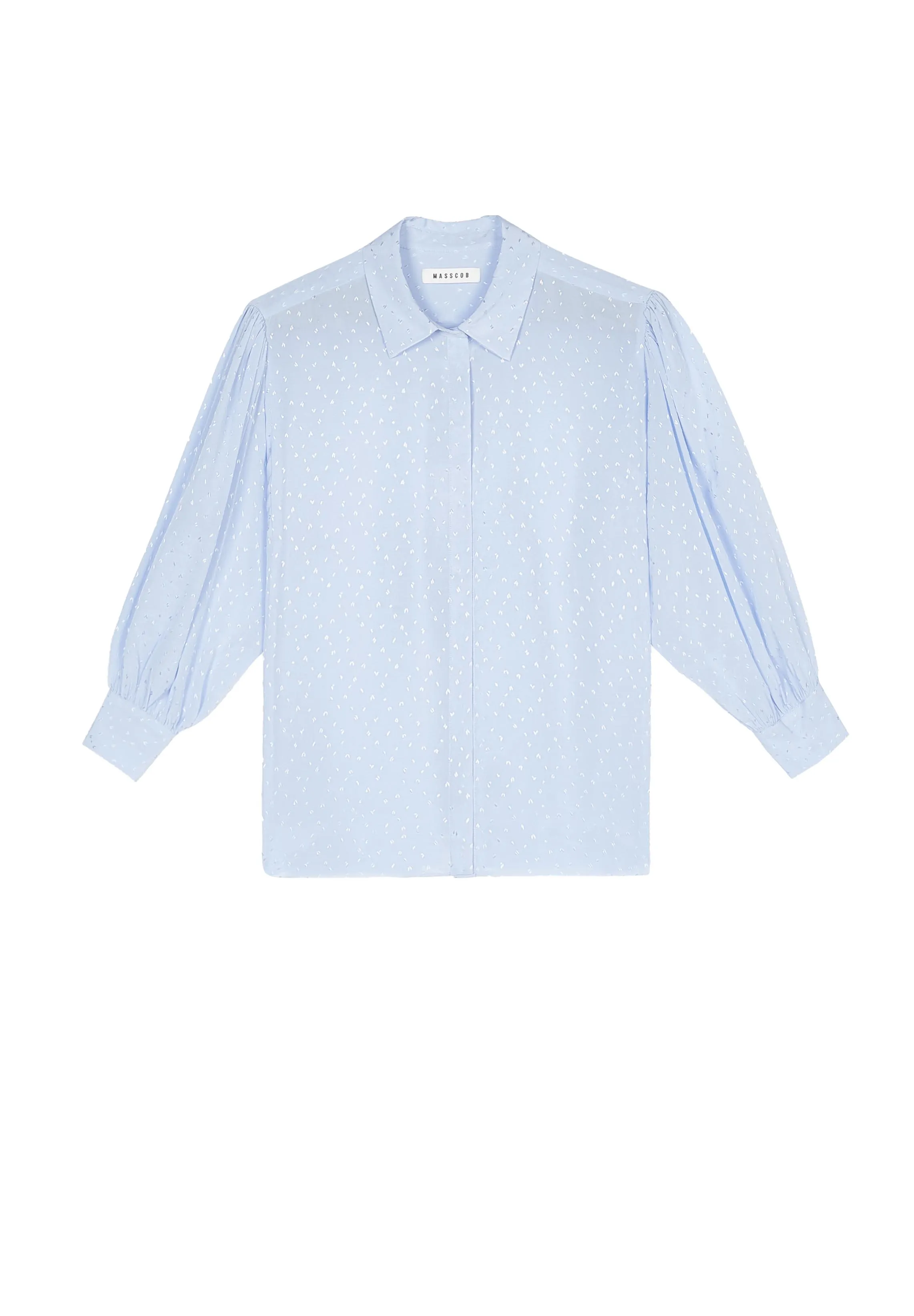 Masset Shirt in Iced Blue