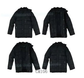 Men Padded Outwear Jackets Wholesale