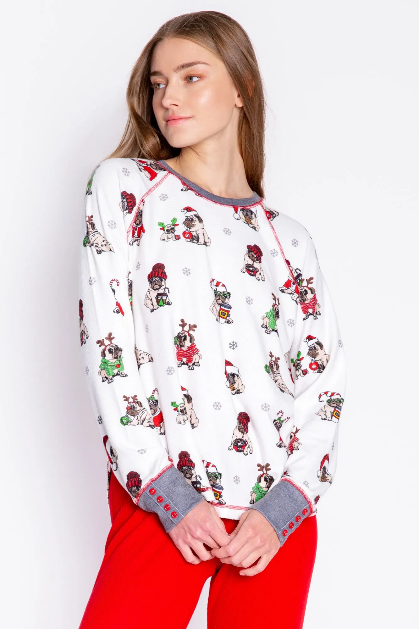 Merry Puggin' Christmas Long Sleeve