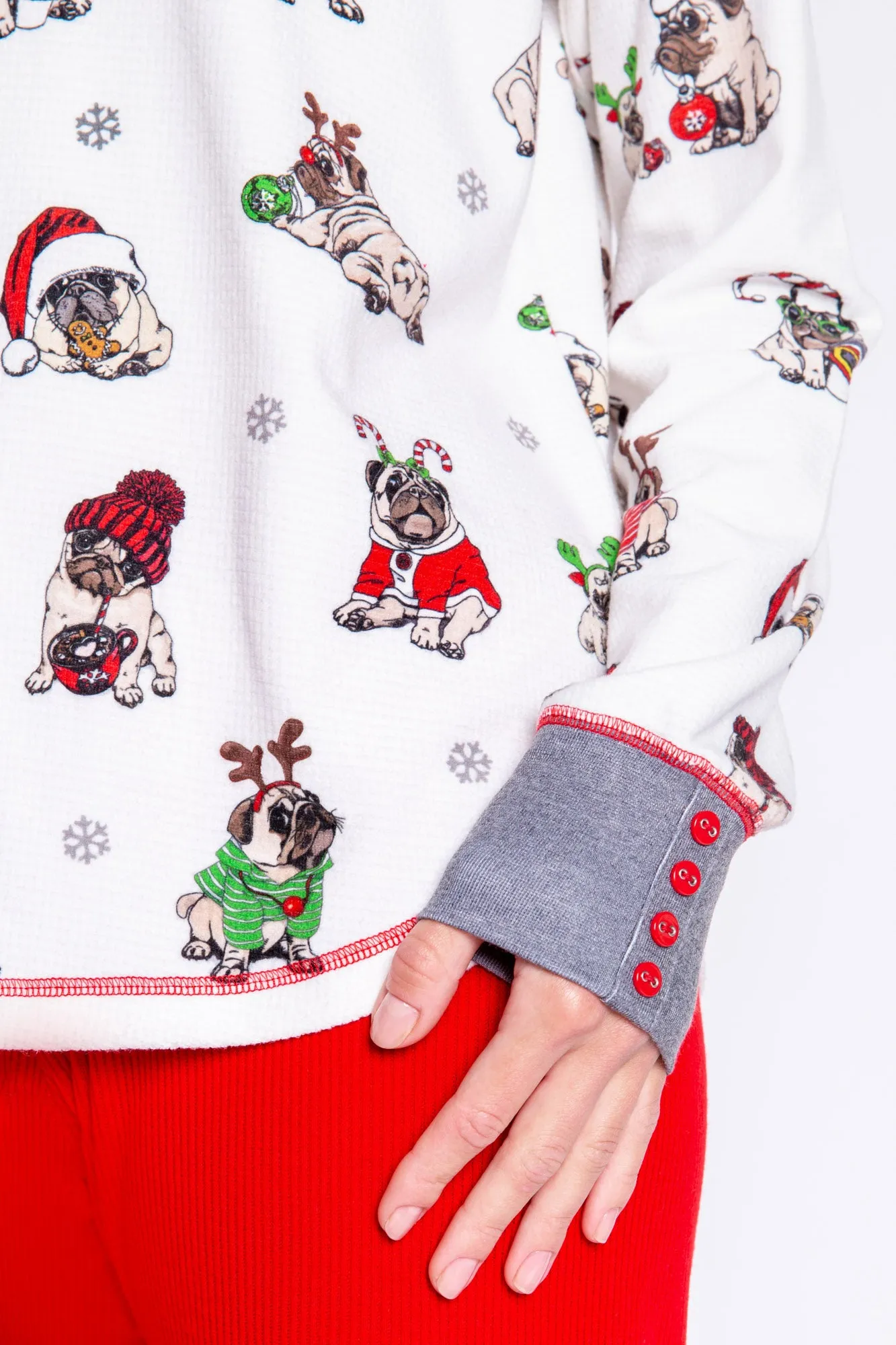 Merry Puggin' Christmas Long Sleeve