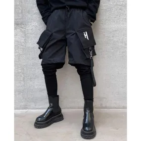 Techwear cargo pants - Faux two-piece "Taiseki"