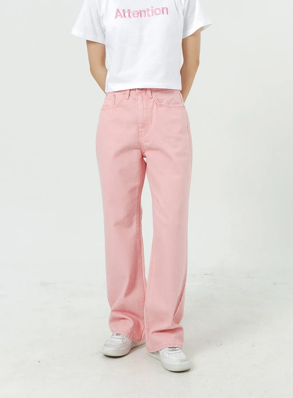 Wide Leg Cotton Pants OM313