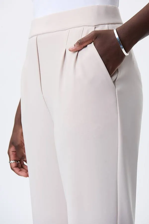 WIDE LEG PLEATED PANT