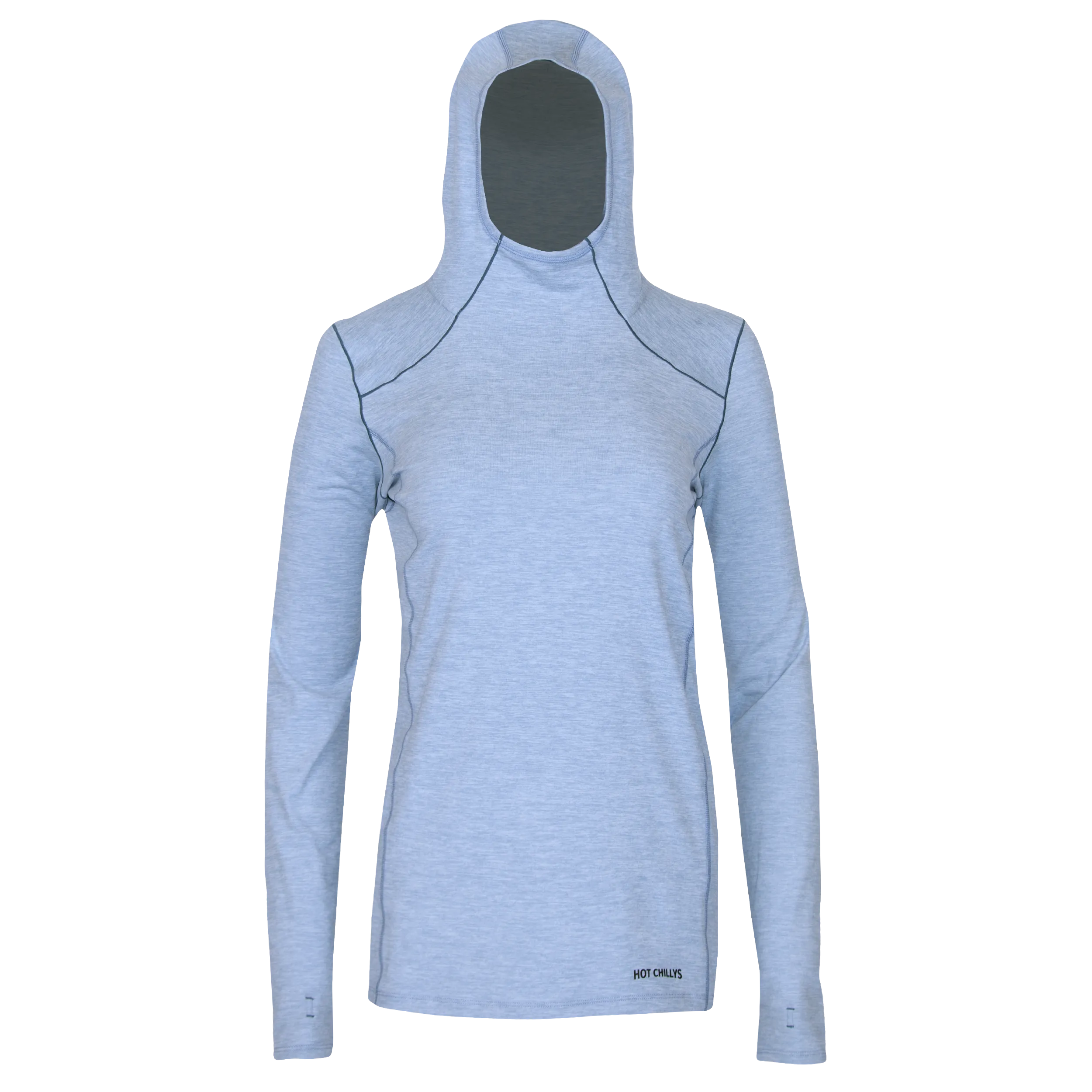 Women's Clima-Tek Hoodie - Ashley Blue Heather