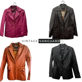 Y2K Leather Blazer/Jackets 9 Pieces